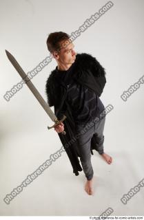 Claudio BLACK WATCH STANDING POSE WITH SWORD 2